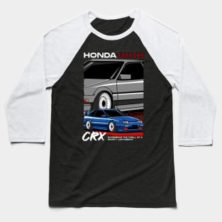 Nostalgic Honda CRX Baseball T-Shirt